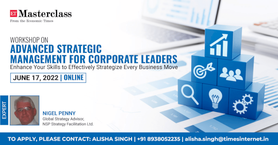 Advanced Strategic Management Masterclass For Corporate Leaders | E27