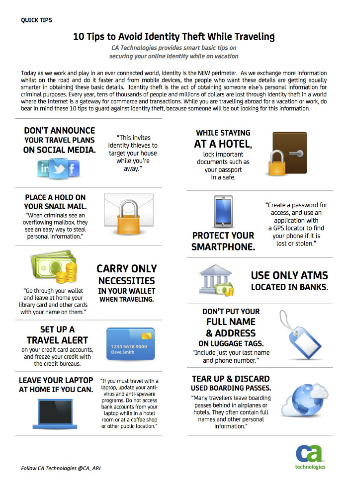 10 Ways To Protect Yourself Against Identity Theft While Traveling 7148