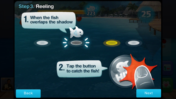 Fish Island is a one-touch action game with RPG elements