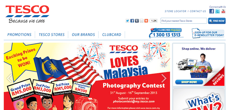 Image result for Tesco Malaysia