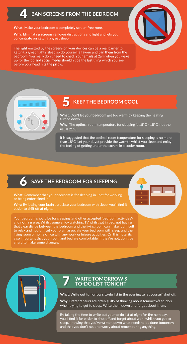 Infographic: Entrepreneurs, Check Out These 11 Sleep Hacks Now!