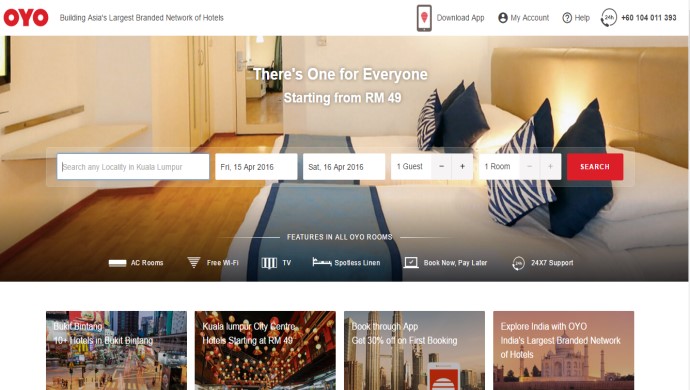 India’s OYO Rooms secures US$100M, will expand domestically instead | e27