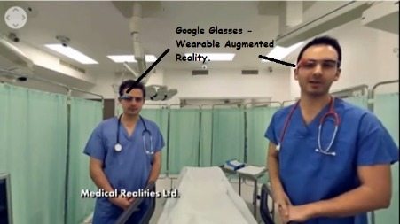 Medical Realities Google Glasses-ed