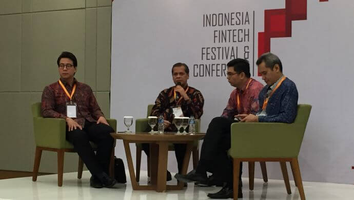 Amvesindo Chairman Jefri R. Sirait (second from left) during a press conference at IFFC 2016