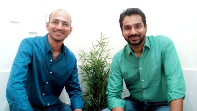 InfiSecure Co-founders Abhilash Pandey and Sandeep Singh (L)