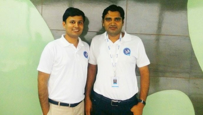 OnlineTyari Co-founders Bhola Ram Meena and Vipin Agarwal