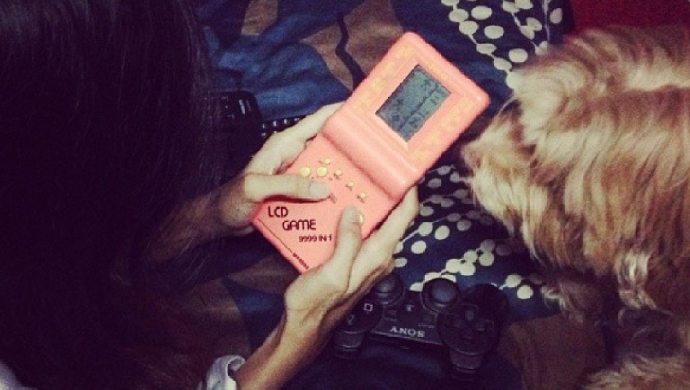 Sharmeen Looi's brick game device is still working