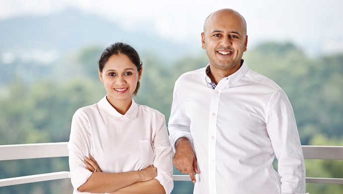 Bookyboo Co-founder and CEO Hetal Gandhi and Co-founder and COO Neeraj Gulati
