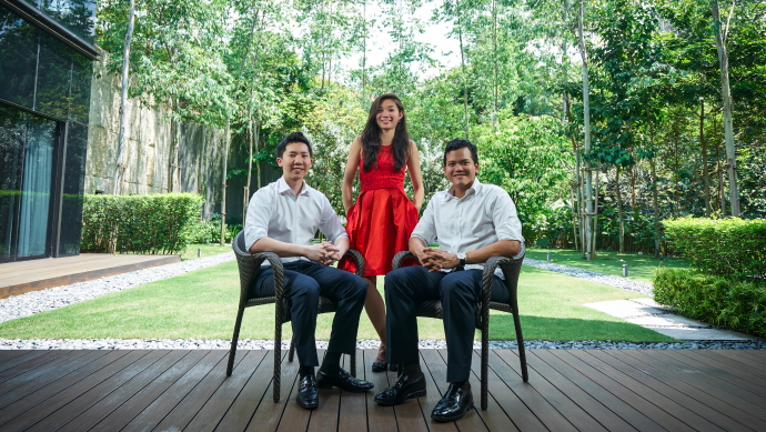 (L-R) RHL Ventures Partners Lionel Leong, Rachel Lau, and Raja-Hamzah