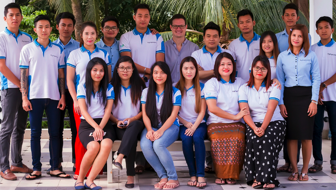 The Go-Myanmar team