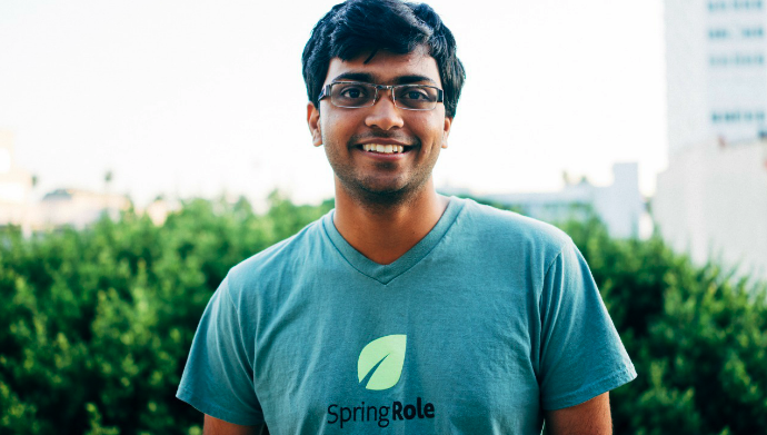 SpringRole Founder and CEO Kartik Mandaville