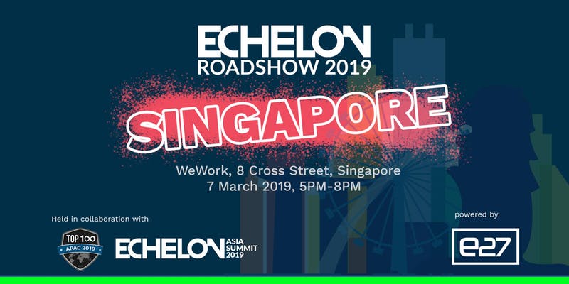 echelon roadshow 2019 Singapore, ECRS SG