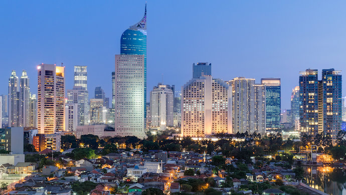 Jakarta downtown 