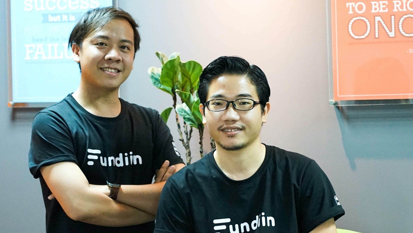 Fundiin co-founders Cuong Anh Nguyen (CEO) and Nam Hoang Vo (CTO)